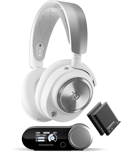 SteelSeries Arctis Nova Pro Wireless PS White Gaming Headset